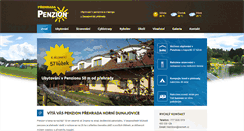 Desktop Screenshot of prehrada-penzion.cz